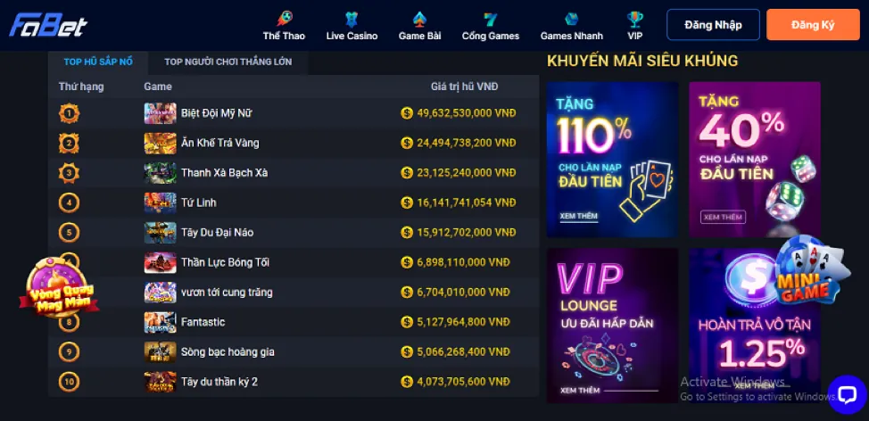Lợi ích thành viên VIP x8 nhà cái
